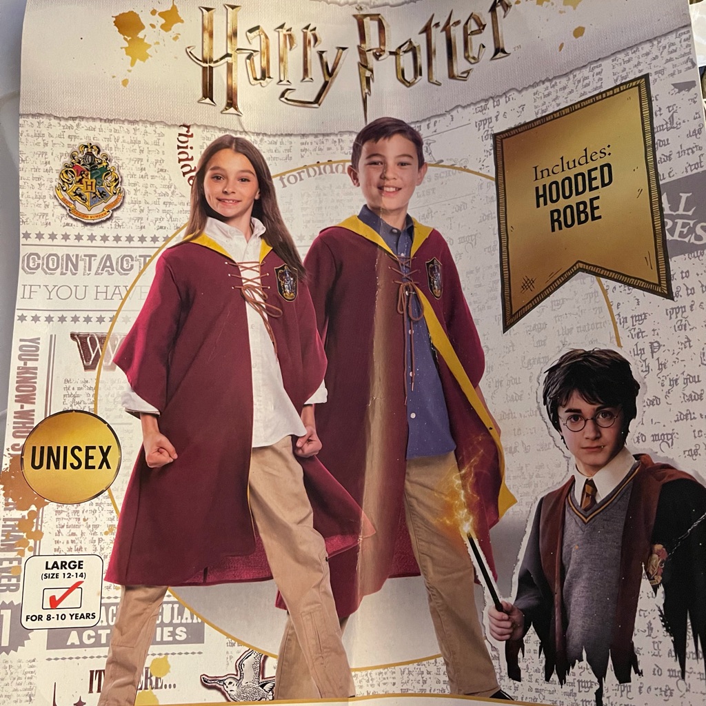 Harry Potter Robe And Tie